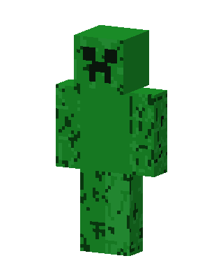 Creeper Minecraft skin