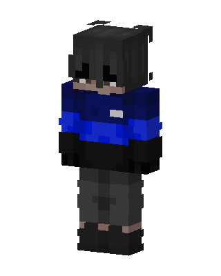 Blue Player Boy Minecraft blue skin