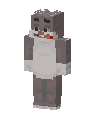 Gray Animal skin, 3D preview