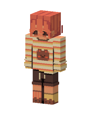 Cozy Bear Sweater Minecraft skin