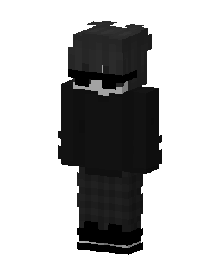 Shadow Hoodie skin, 3D preview