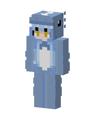Shark Onesie Minecraft skin