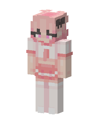 Pink Nurse skin, 3D preview
