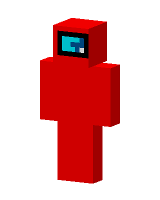 Red Robot Minecraft red skin