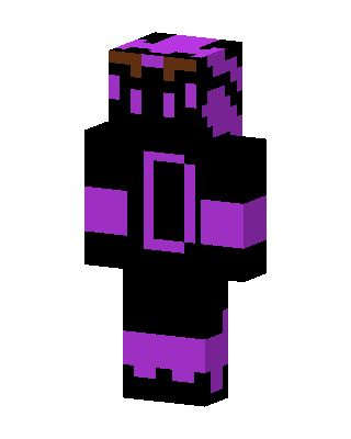 Black Mob skin, 3D preview