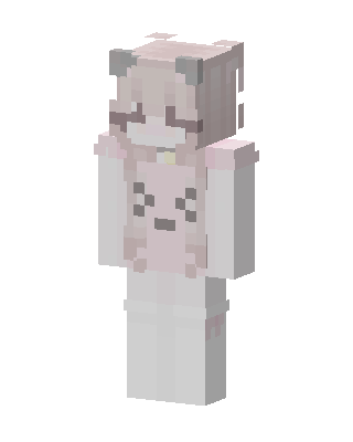Pastel Kitty skin, 3D preview