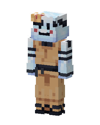 Clown Puppet skin, 3D preview