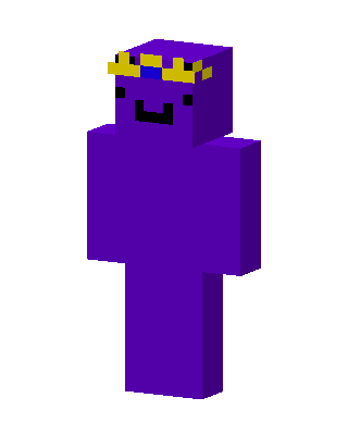 Purple Crown skin, 3D preview