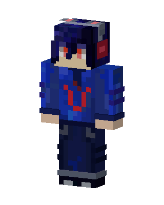 Blue Hero Boy Minecraft skin