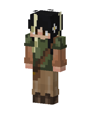 Forest Wanderer skin, 3D preview