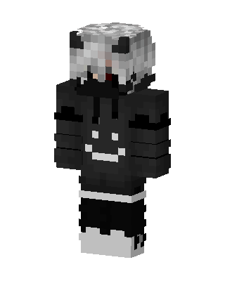 Shadow Hoodie skin, 3D preview