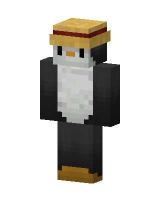 Black Animal Boy skin, 3D preview
