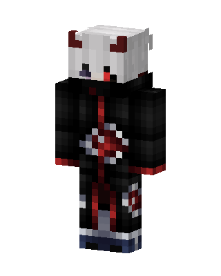 Crimson Oni skin, 3D preview