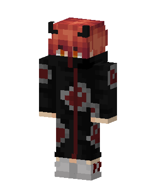 Akatsuki Demon skin, 3D preview