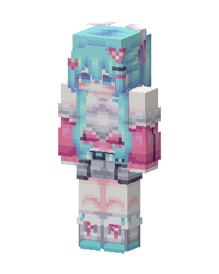 Hatsune Miku skin, 3D preview