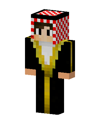 Black Hero Boy skin, 3D preview