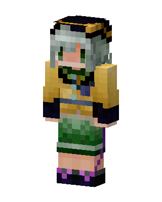 Koishi Komeiji Minecraft cute skin