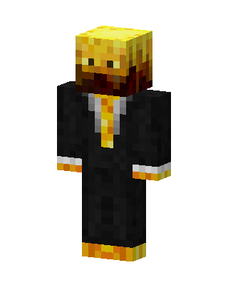 Black King Minecraft skin