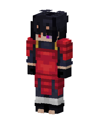 Madara Uchiha skin, 3D preview