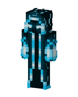 Frost Wraith skin, 3D preview