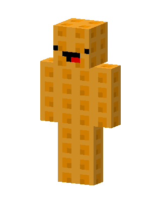 Waffle Man Minecraft skin