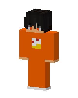 Orange Jumpsuit skin, 3D preview