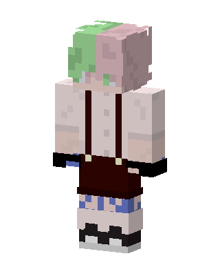 White Student Girl Minecraft skin