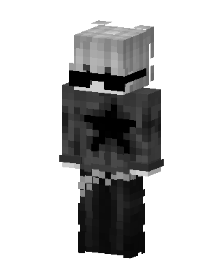 Monochrome Star Minecraft skin