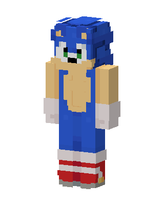 Sonic skin, 3D preview