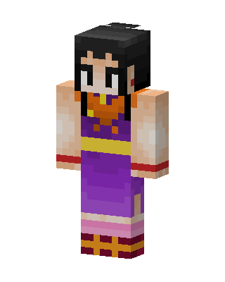 Purple Queen skin, 3D preview