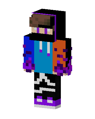 Void Hoodie Boy Minecraft e-boy skin