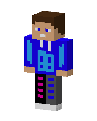 Blue Player Boy Minecraft blue skin