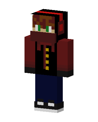 Crimson Headphones skin, 3D preview