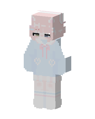 Pastel Bunny skin, 3D preview