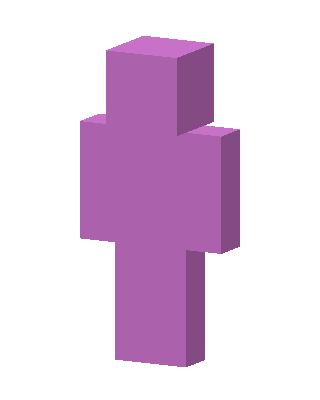 Purple Skin skin, 3D preview