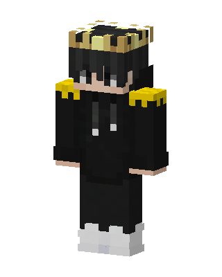 Golden Crown Prince skin, 3D preview