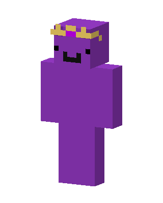 Purple Guy King Minecraft skin
