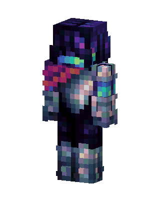 Black Knight skin, 3D preview