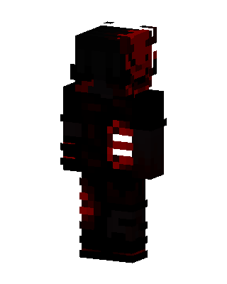 Black Fighter Boy skin, 3D preview