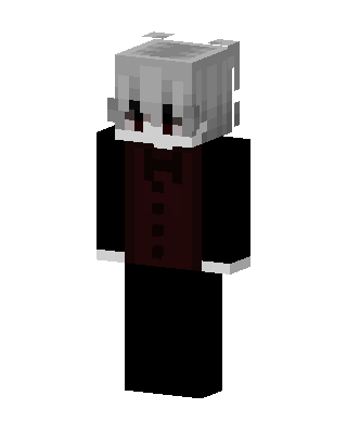 Black Player Boy skin, 3D preview