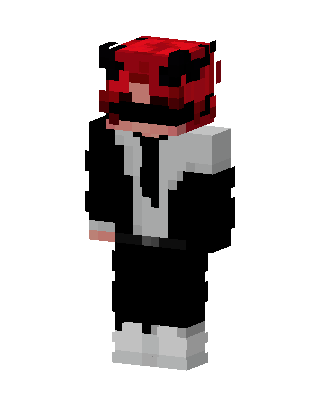 Black Player Boy skin, 3D preview