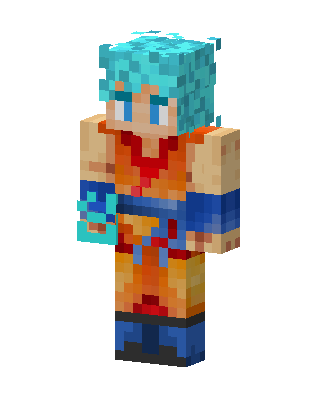 Goku Super Saiyan Minecraft skin