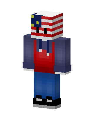 Mr. America skin, 3D preview