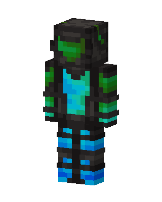 Toxic Cyber Armor Minecraft skin