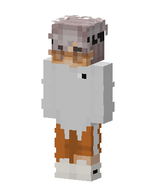 Cozy Orange Hoodie Minecraft skin