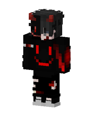 Crimson Imp Minecraft skin