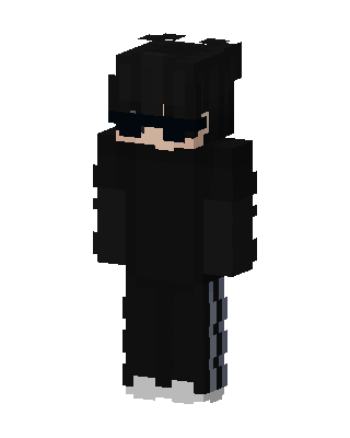 Shadow Tracksuit skin, 3D preview