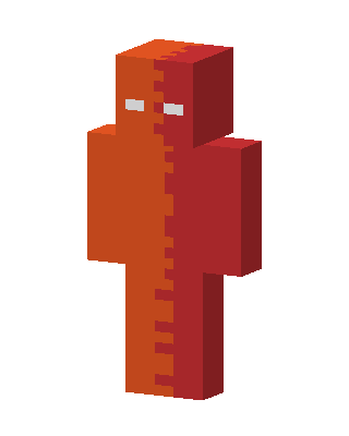 Split Fire skin, 3D preview