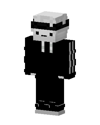 Shades Hoodie Guy skin, 3D preview