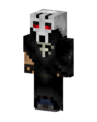 Black Fighter Boy skin, 3D preview